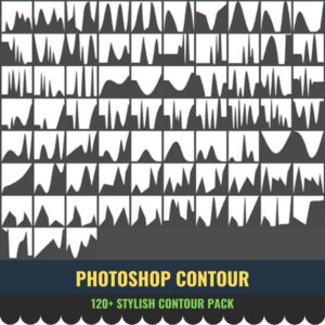 120+ Photoshop Contour Pack