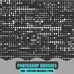 500+ Photoshop Brushes Pack