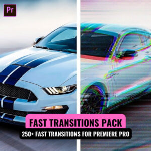 250+ Fast Transitions Pack For Premiere Pro